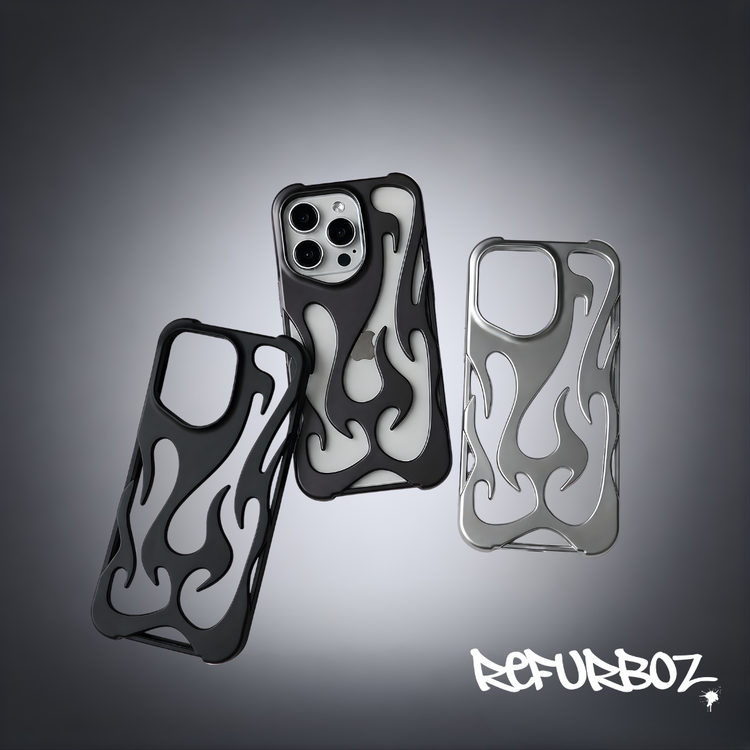 Minimalistic iPhone Flame Case