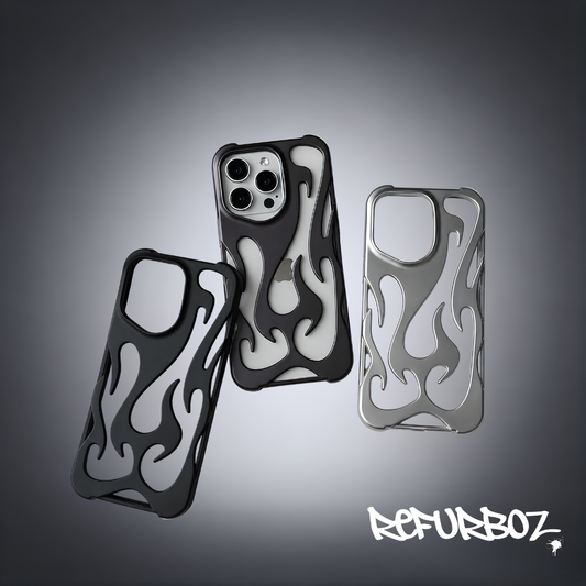 Minimalistic iPhone Flame Case